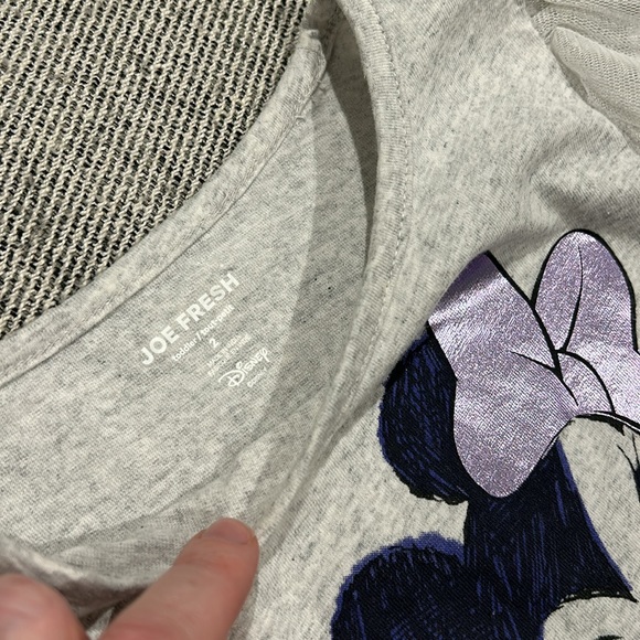 Joe Fresh Disney Series Minnie Mouse 2T top - Picture 4 of 5
